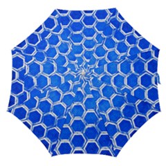 Hexagon Windows Straight Umbrellas by essentialimage