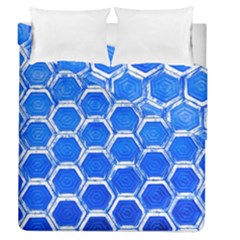 Hexagon Windows Duvet Cover Double Side (queen Size) by essentialimage