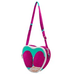 Two Hearts Heart Shoulder Bag by essentialimage