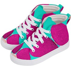 Two Hearts Kids  Hi-top Skate Sneakers by essentialimage