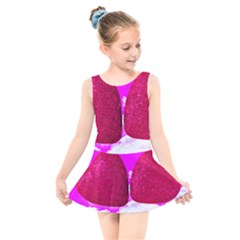 Two Hearts Kids  Skater Dress Swimsuit by essentialimage