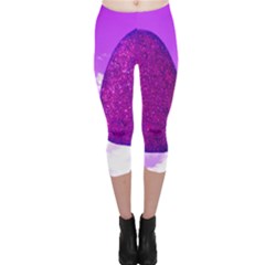 Two Hearts Capri Leggings  by essentialimage