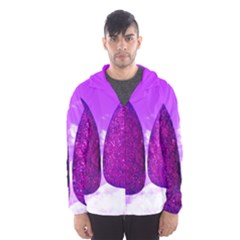 Two Hearts Men s Hooded Windbreaker