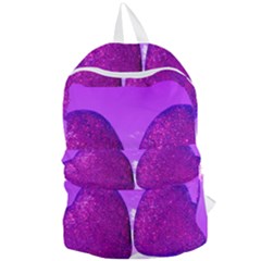 Two Hearts Foldable Lightweight Backpack