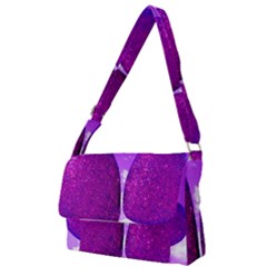 Two Hearts Full Print Messenger Bag (S)