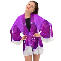 Two Hearts Long Sleeve Kimono