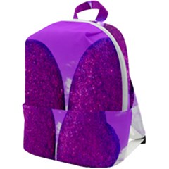 Two Hearts Zip Up Backpack