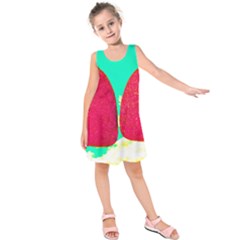 Two Hearts Kids  Sleeveless Dress by essentialimage