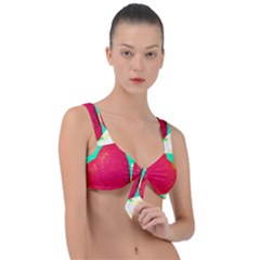 Two Hearts Front Tie Bikini Top by essentialimage