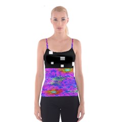 Fractal Flower Spaghetti Strap Top