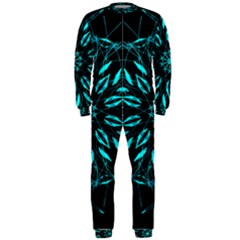 Digital Handdraw Floral OnePiece Jumpsuit (Men) 