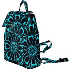 Digital Handdraw Floral Buckle Everyday Backpack by Sparkle