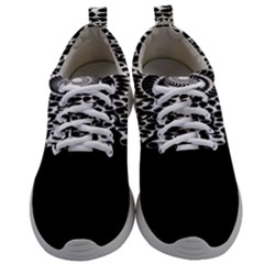 Digital Handdraw Floral Mens Athletic Shoes by Sparkle