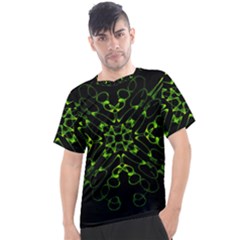 Digital Handdraw Floral Men s Sport Top by Sparkle