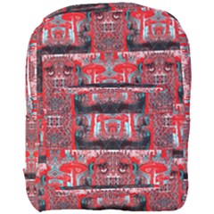 Red Mushrooms Full Print Backpack by DayDreamersBoutique