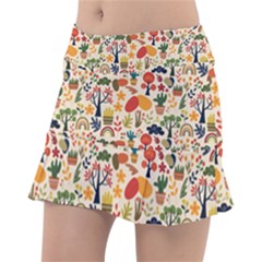 Garden Of Love Tennis Skorts by designsbymallika