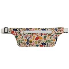 Garden Of Love Active Waist Bag by designsbymallika