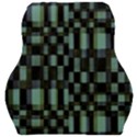 Dark Geometric Pattern Design Car Seat Velour Cushion  View1
