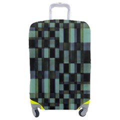 Dark Geometric Pattern Design Luggage Cover (medium) by dflcprintsclothing