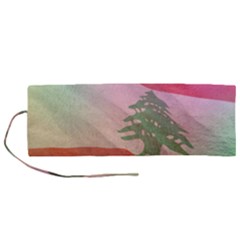 Lebanon Roll Up Canvas Pencil Holder (m) by AwesomeFlags