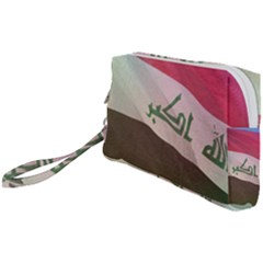 Iraq Wristlet Pouch Bag (small) by AwesomeFlags