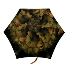 Surreal Steampunk Queen From Fonebook Mini Folding Umbrellas by 2853937