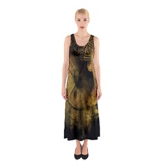 Surreal Steampunk Queen From Fonebook Sleeveless Maxi Dress by 2853937