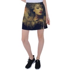 Surreal Steampunk Queen From Fonebook Tennis Skirt by 2853937