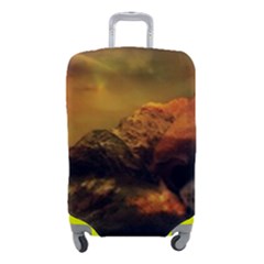 Tiger King In A Fantastic Landscape From Fonebook Luggage Cover (small) by 2853937