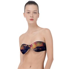 Tiger King In A Fantastic Landscape From Fonebook Classic Bandeau Bikini Top  by 2853937