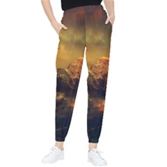 Tiger King In A Fantastic Landscape From Fonebook Tapered Pants by 2853937