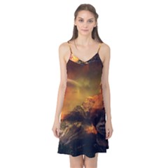 Tiger King In A Fantastic Landscape From Fonebook Camis Nightgown by 2853937