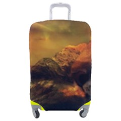 Tiger King In A Fantastic Landscape From Fonebook Luggage Cover (medium) by 2853937