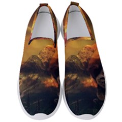 Tiger King In A Fantastic Landscape From Fonebook Men s Slip On Sneakers by 2853937