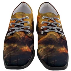 Tiger King In A Fantastic Landscape From Fonebook Women Heeled Oxford Shoes by 2853937