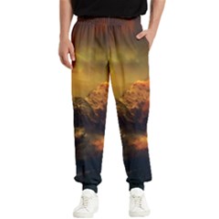 Tiger King In A Fantastic Landscape From Fonebook Men s Elastic Waist Pants by 2853937