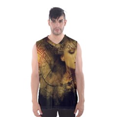 Surreal Steampunk Queen From Fonebook Men s Basketball Tank Top by 2853937