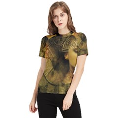 Surreal Steampunk Queen From Fonebook Women s Short Sleeve Rash Guard by 2853937