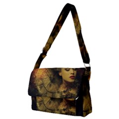 Surreal Steampunk Queen From Fonebook Full Print Messenger Bag (m) by 2853937