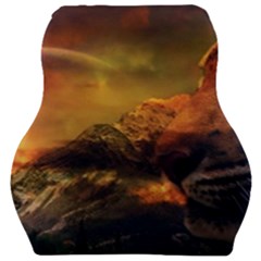 Tiger King In A Fantastic Landscape From Fonebook Car Seat Velour Cushion  by 2853937