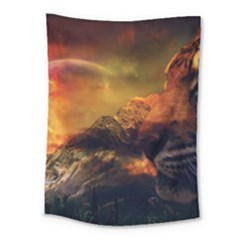 Tiger King In A Fantastic Landscape From Fonebook Medium Tapestry by 2853937