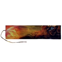Tiger King In A Fantastic Landscape From Fonebook Roll Up Canvas Pencil Holder (l) by 2853937