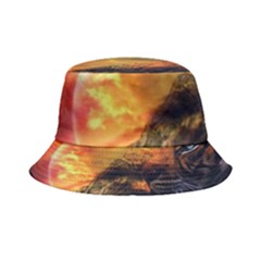 Tiger King In A Fantastic Landscape From Fonebook Inside Out Bucket Hat by 2853937