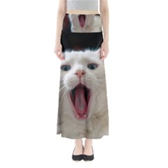 Wow Kitty Cat From Fonebook Full Length Maxi Skirt by 2853937