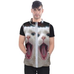 Wow Kitty Cat From Fonebook Men s Puffer Vest by 2853937