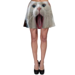 Wow Kitty Cat From Fonebook Skater Skirt by 2853937