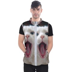 Wow Kitty Cat From Fonebook Men s Puffer Vest by 2853937