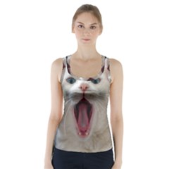 Wow Kitty Cat From Fonebook Racer Back Sports Top by 2853937