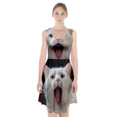Wow Kitty Cat From Fonebook Racerback Midi Dress by 2853937