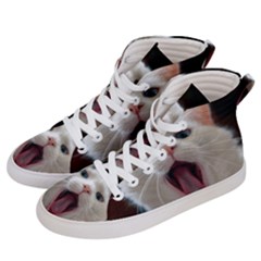 Wow Kitty Cat From Fonebook Women s Hi-top Skate Sneakers by 2853937